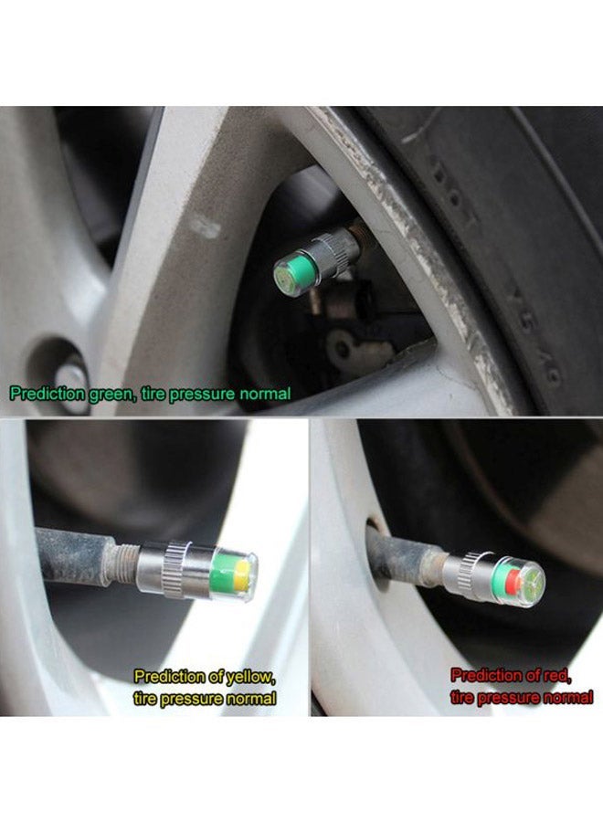 MUNTAQI 4-Piece Tyre Pressure Monitor Valve Stem Set - Image 2