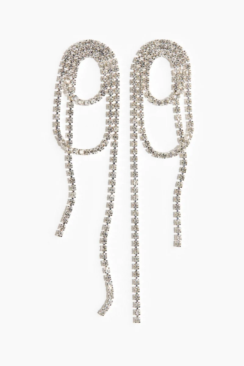 H&M Rhinestone earrings