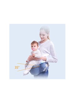 ORiTi Baby Carrier Back Seat with Three Pockets Adjustable Belt Waist Seat Outdoor Stool for Baby  - Image 3
