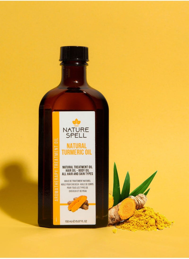 Nature Spell - Turmeric Hair and Body Oil 150ml - Image 1