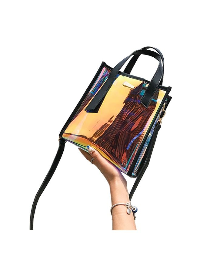 Women's Transparent Laser Crossbody Bag, Single Shoulder Crossbody Bag, Stylish Handbag, 2-in-1 Bag Suitable for Sports, Concert, Prom, Party, Present  - Image 2