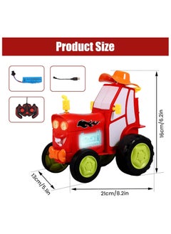 Generic Crazy Car Remote Control Rechargeable Car Crazy Jumping Car, Dancing Car with Music, with Rechargeable Lights for Kids Fast Stunt Car, Gift for Toddlers, 3-8 Years Old  - Image 3