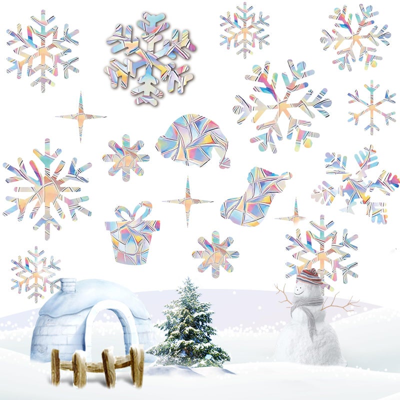 DHQH Winter Bulletin Border Decoration  Winter Classroom Snowflake Cutouts for Bulletin Board Christmas Party Home Wall Office Decor (Snowflake) - Image 4