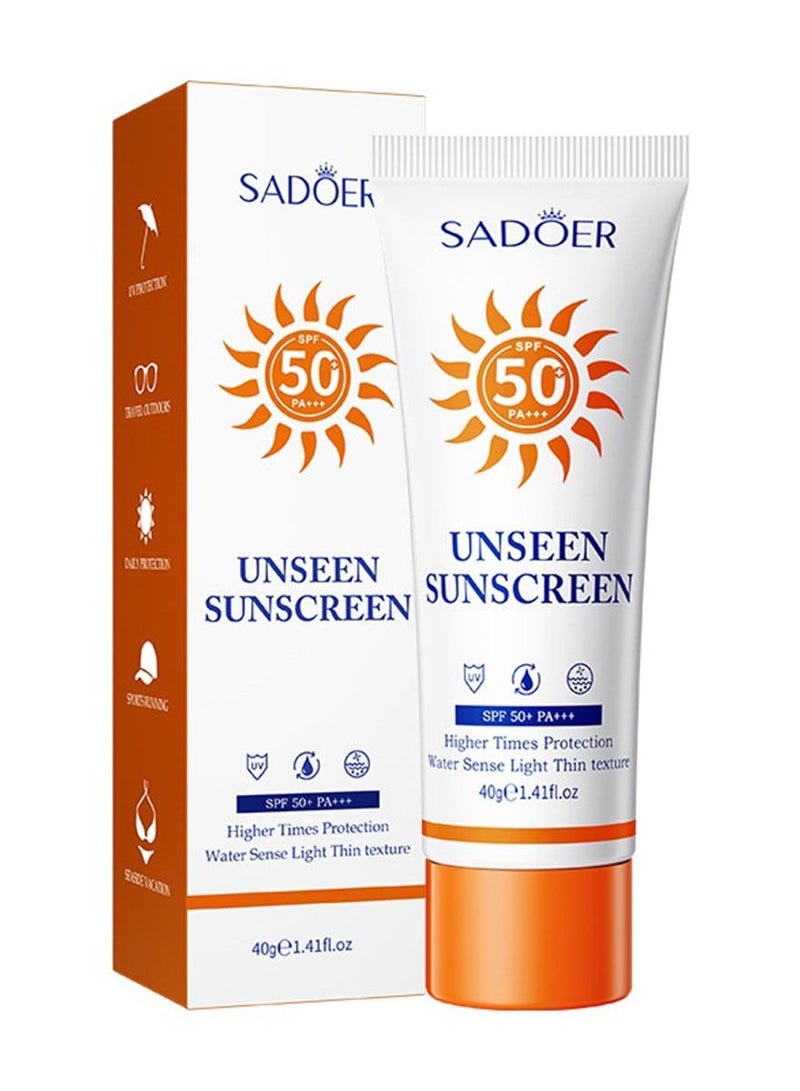 سادور مستحضر واقٍ من الشمس منعش يحتوي على فيتامين C ومزود بعامل حماية من الشمس SPF 50 PA+++ 50جم  - Image 1