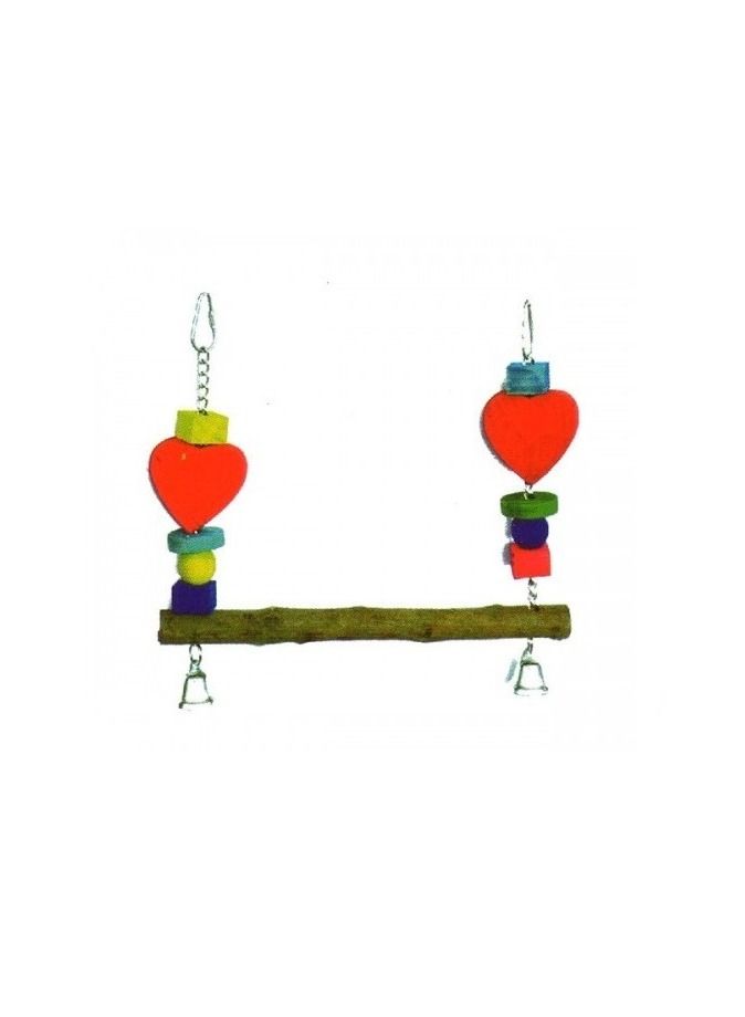 Swing Toy For Large Birds With Bells 10.5Inch