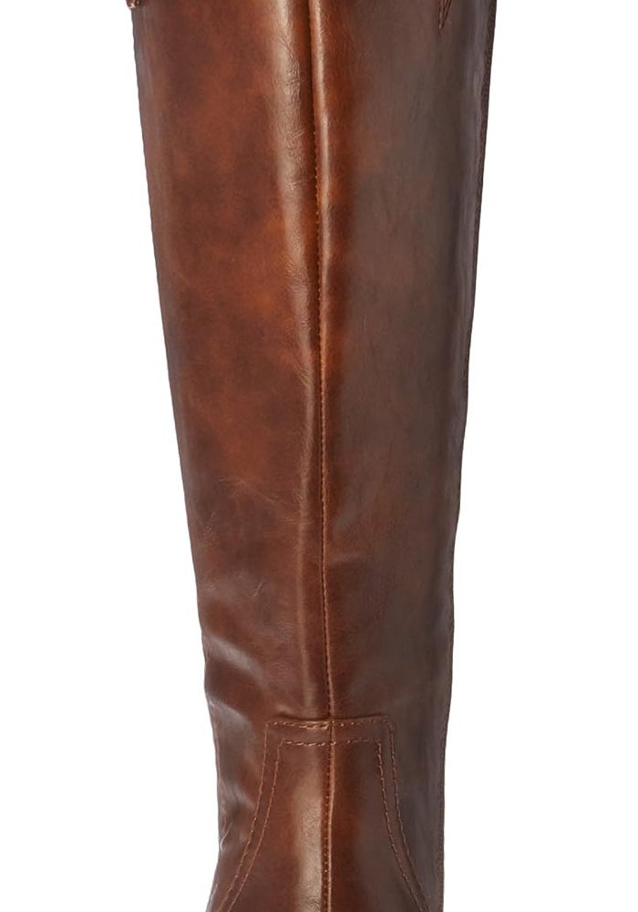 Dr. Scholl's Women's Brilliance Wide Calf Riding Boot in Whiskey - Image 3