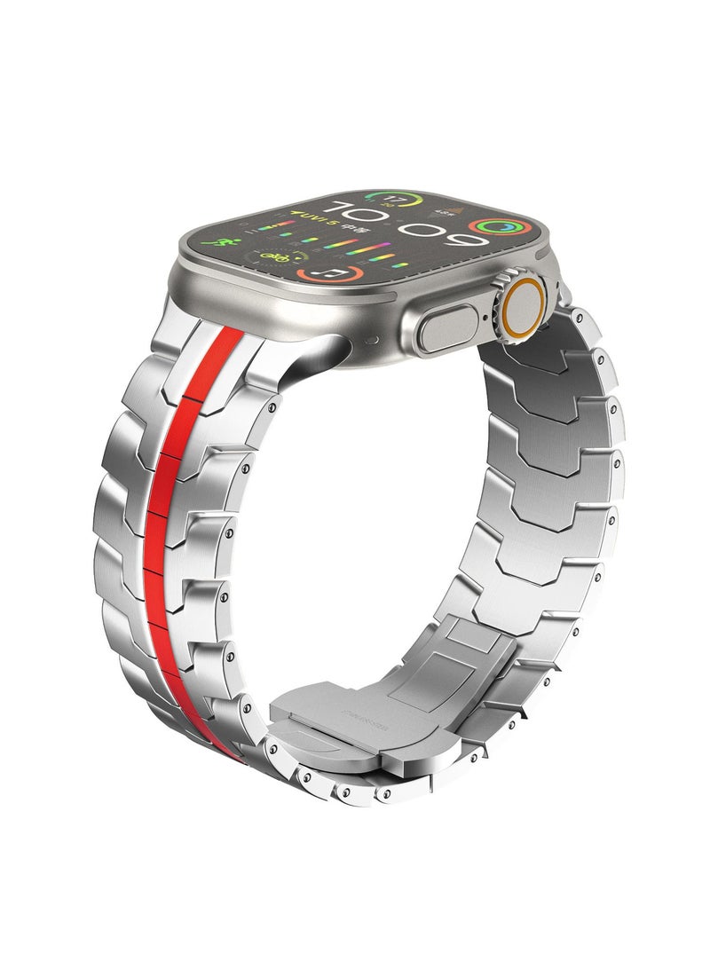 Y&D For Apple Watch 42mm 44mm 45mm 49mm Metal Strap - Image 2