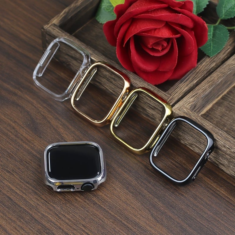 5 Transparent Hollow PC Protective Cases Compatible With Apple Watch 42mm - Image 5
