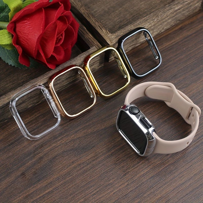 5 Transparent Hollow PC Protective Cases Compatible With Apple Watch 42mm - Image 4