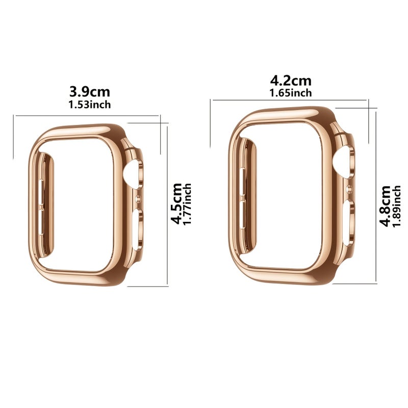 5 Transparent Hollow PC Protective Cases Compatible With Apple Watch 42mm - Image 2