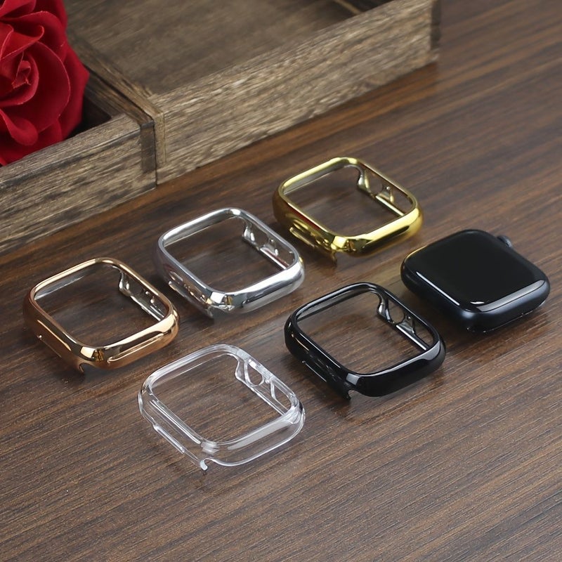 5 Transparent Hollow PC Protective Cases Compatible With Apple Watch 42mm - Image 3