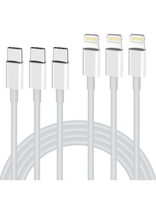 USB C to Lightning Cable 3PACK 2M Fast Charger Cable, iPhone Charger Cord Compatible with iPhone 14/13/12/11 Pro Max/XS MAX/XR/XS/X/8/7/Plus - pzsku/Z9E808B4D62ECD17CB5E0Z/45/_/1680862083/29268d28-7f48-417f-afcf-3ab3ce819c1f