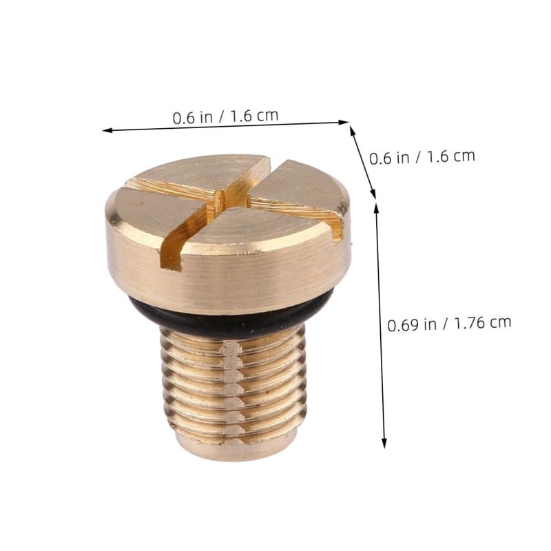 Coolant Radiator Bleeder Screw Expansion Tank Plug 1 Piece - Image 3