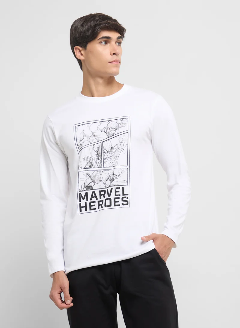 MARVEL Mens Nightwear Set