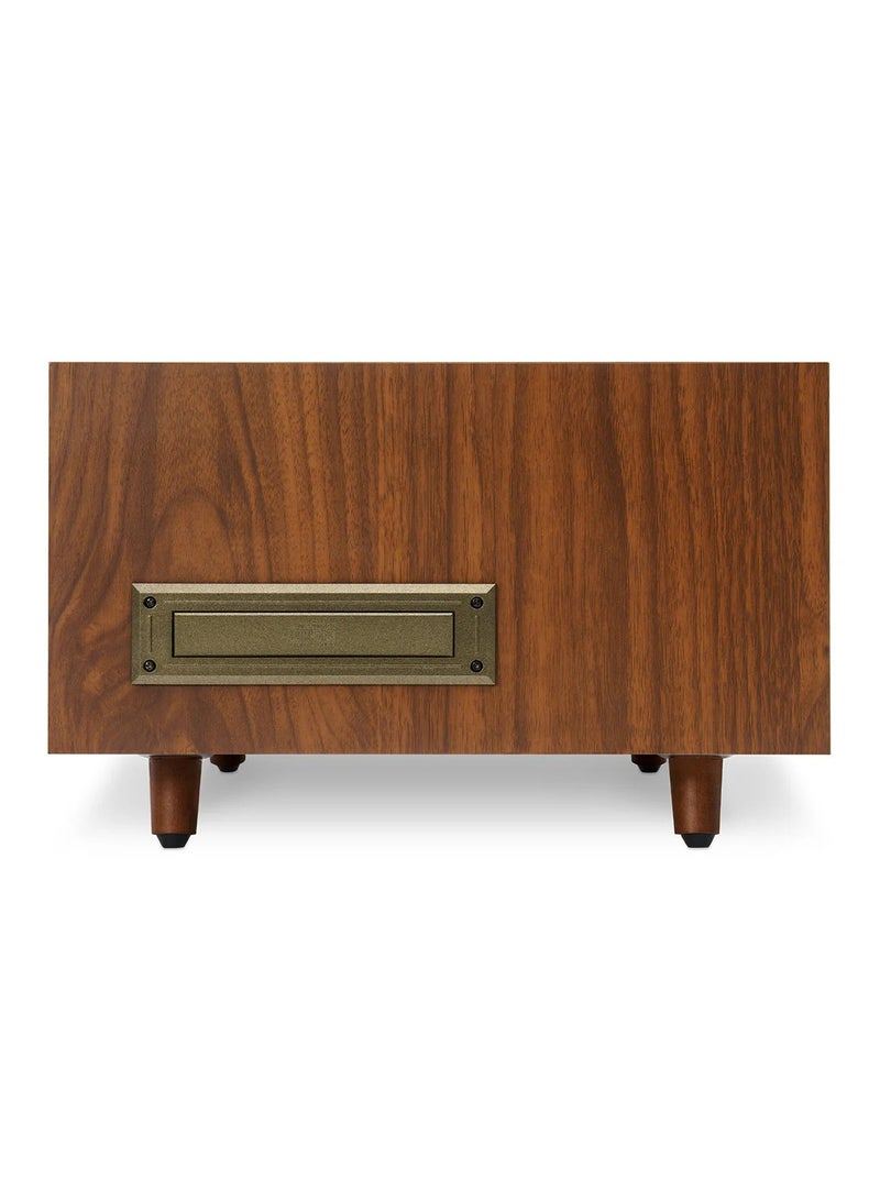 Victrola Century Signature 6-in-1 Vinyl Record Player & Music Center - 3-Speed Turntable, CD & Cassette Player, VINYLSTREAM, Bluetooth & 3.5mm Aux, Record Player with Speakers, Walnut - Image 5