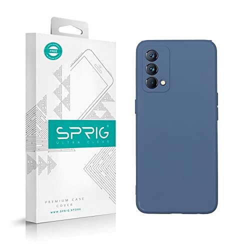 SPRIG Compatible with Realme GT Master Edition 5G Phone TPU Basic Premium Back Cover Drop Tested Shock Proof Mobile Case for Men, Women, Boys and Girls with Camera Protection (Lavender Grey) - Image 1