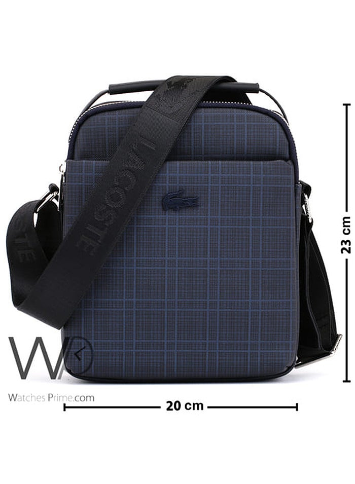 LACOSTE Lacoste Blue Crossbody Bag For Men - Image 3