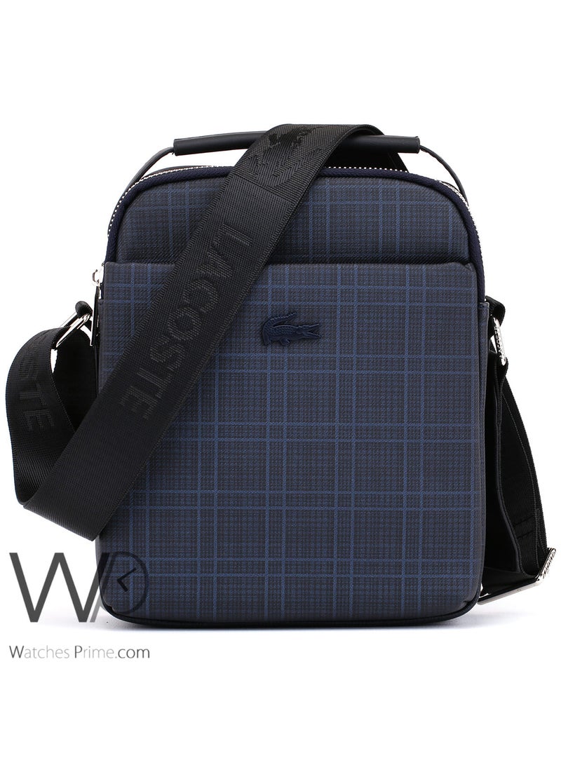 LACOSTE Lacoste Blue Crossbody Bag For Men - Image 1