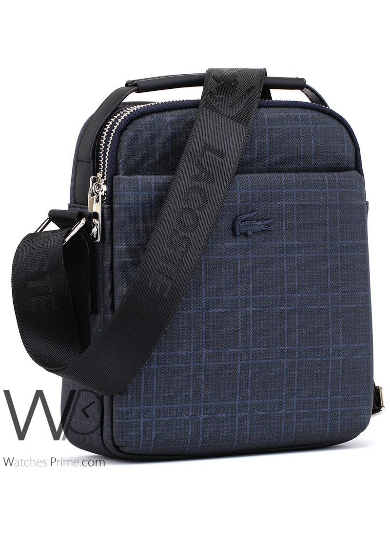 LACOSTE Lacoste Blue Crossbody Bag For Men - Image 5