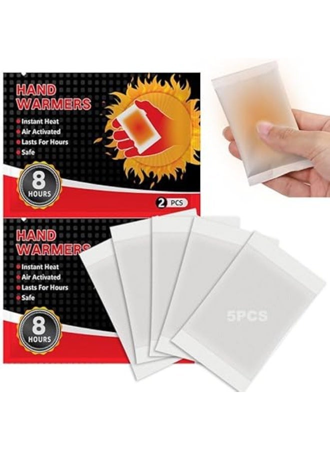 CasRmia Hot Hands Hand Warmers，Portable Body Warmer，Long Lasting Heat to 8 Hours Foot Warmers and Hot Hands Warmers ，Disposable for Cold Outdoor Sporting, Camping，Fishing - Image 1