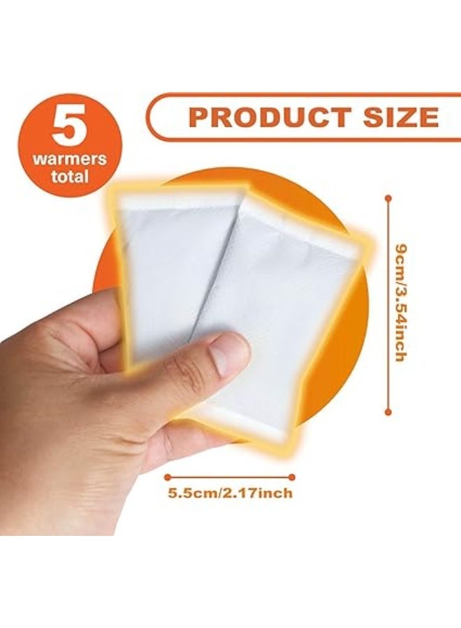 CasRmia Hot Hands Hand Warmers，Portable Body Warmer，Long Lasting Heat to 8 Hours Foot Warmers and Hot Hands Warmers ，Disposable for Cold Outdoor Sporting, Camping，Fishing - Image 5