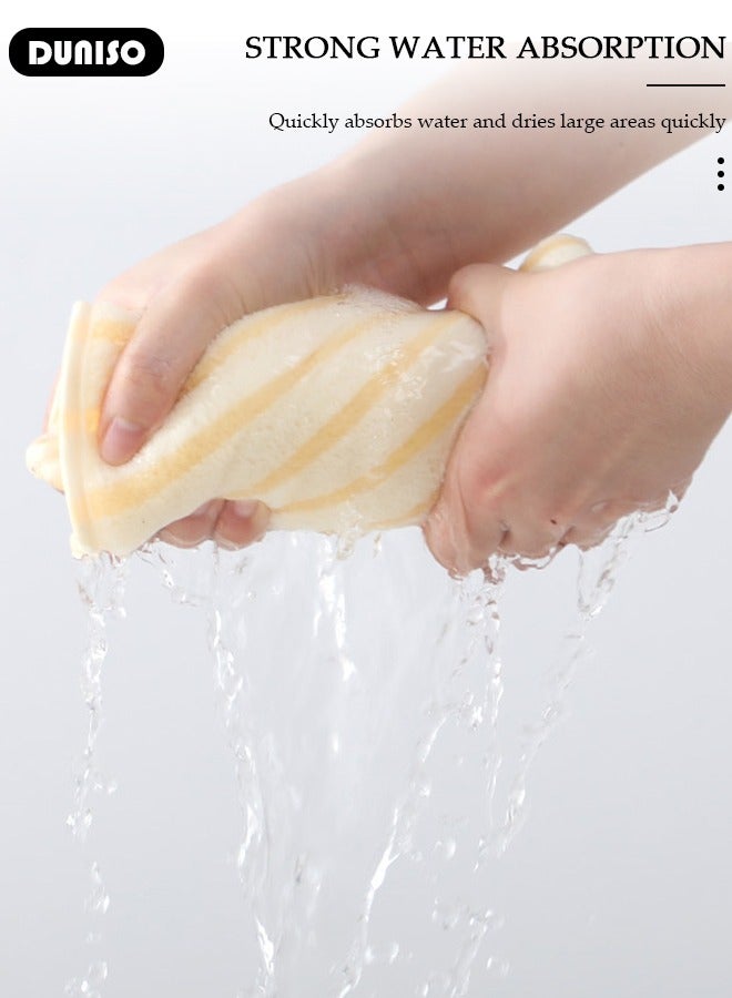DUNISO منشفة استحمام ميكروفايبر، منشفة جسم ناعمة ماصة، منشفة سريعة الجفاف لأغراض متعددة، منشفة خفيفة لحمام السباحة والشاطئ، تستخدم في السبا، اليوغا، اللياقة البدنية، الحمام 70×140 سم - Image 3