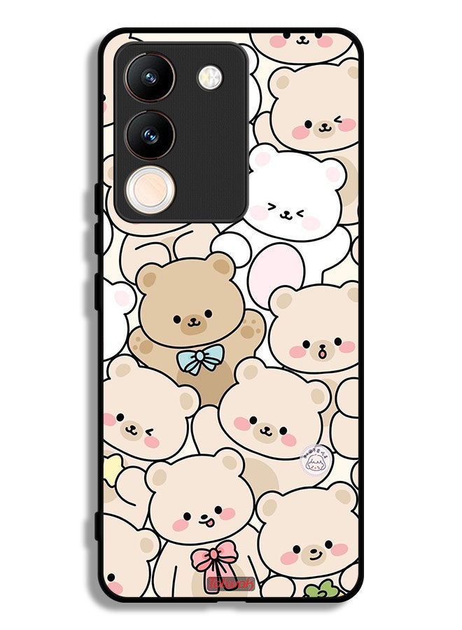 Tolwak vivo V29e Protective Case Cover Bears Pattern - Image 1