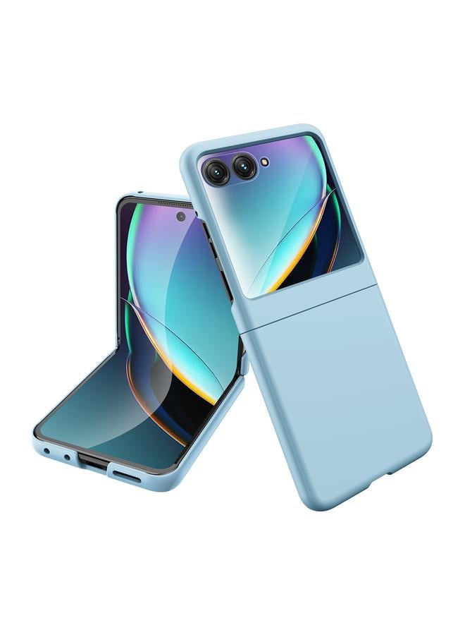 اس-توب جراب لهاتف Motorola Razr 50 Skin Feel Oil Spray مدمج مع جراب هاتف الكمبيوتر الشخصي - Image 1