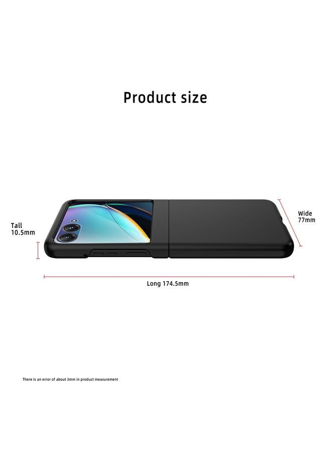 اس-توب جراب لهاتف Motorola Razr 50 Skin Feel Oil Spray مدمج مع جراب هاتف الكمبيوتر الشخصي - Image 3