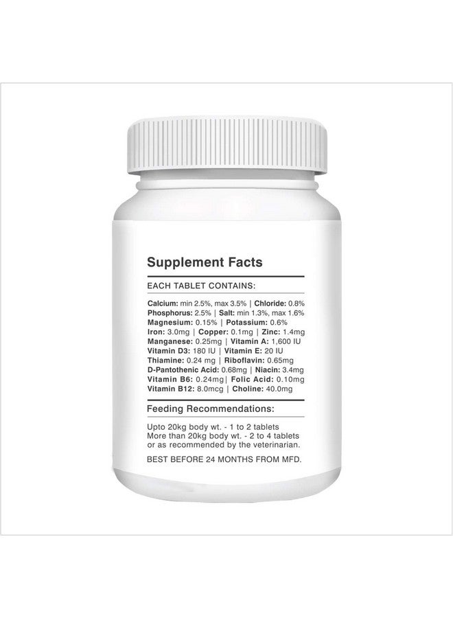 Drools Absolute Dog Supplement Tablet, Vitamin 175G 50 Pieces Jar - Image 2