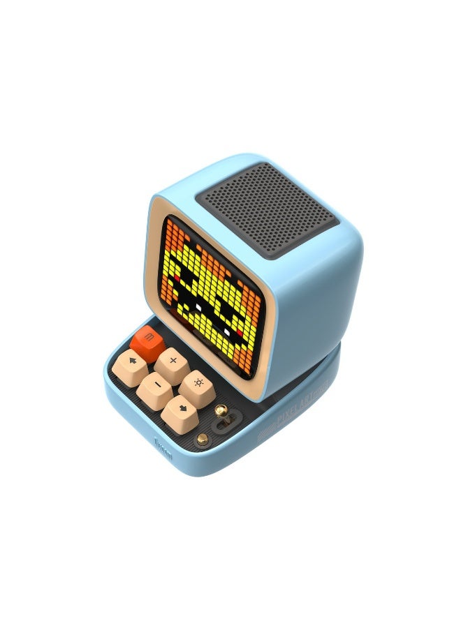 ديفوم {"id":1,"text":"مكبر صوت بلوتوث ديفوم ديتوميك مايكروفون وظيفة كاريوكي - أزرق"} - Image 3