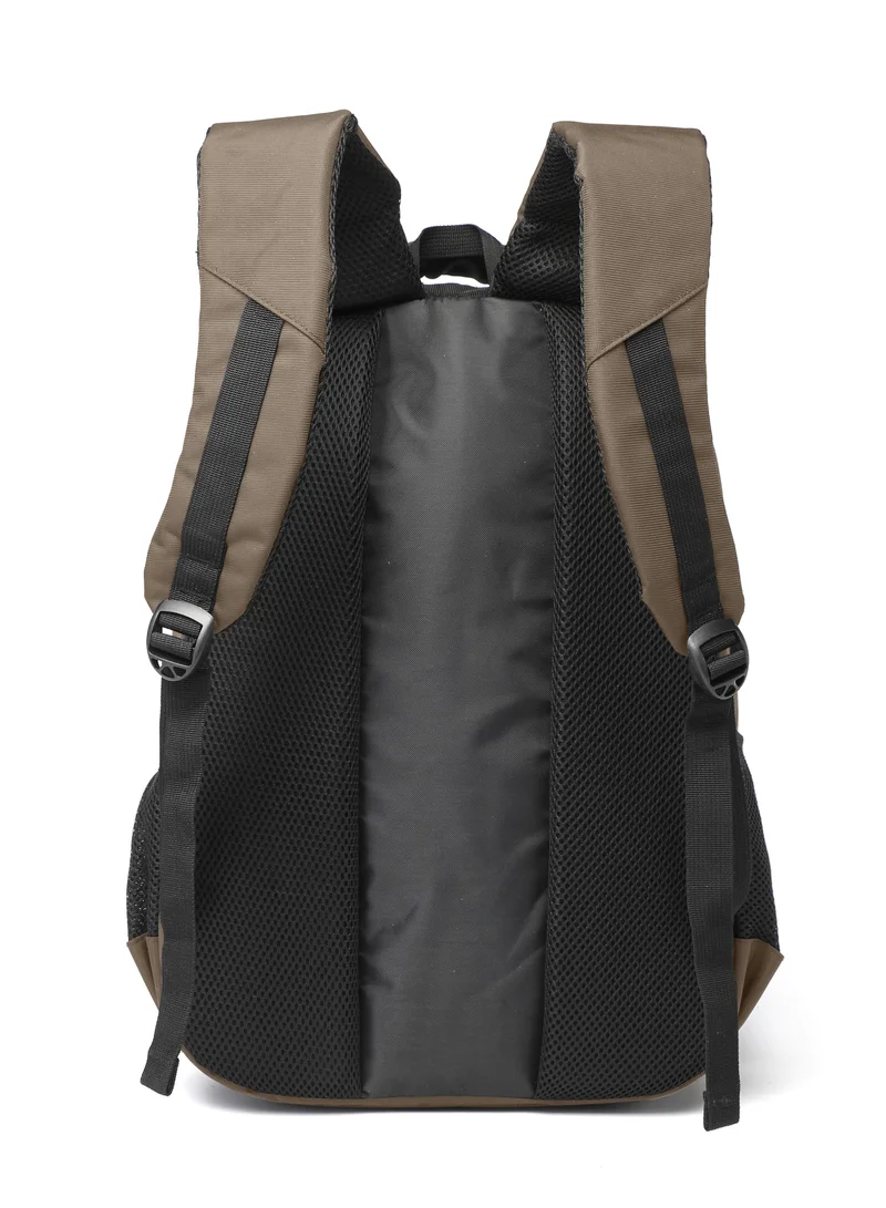 Senator  Backpack 18.5 Inch Unisex Nylon Lightweight Water Resistant with Laptop Compartment for Travel Business College School Bag Casual Hiking Travel Daypack KH8104 Beige  | Best Price UAE