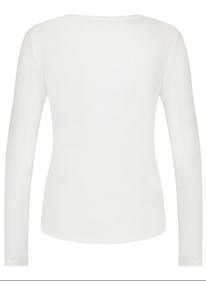 hunkemoller Long-Sleeved Pyjama Top  - Image 4