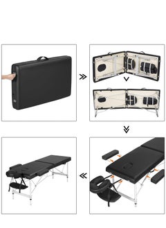 ZUIHAO Portable Massage Bed Lash Bed Facial Table SPA Beds Adjustable Height Salon Tattoo Esthetician Bed with Carrying Bag - Accessories for Shop/ Home  - Image 5