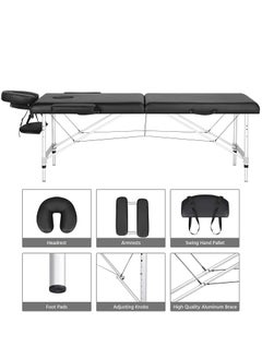 ZUIHAO Portable Massage Bed Lash Bed Facial Table SPA Beds Adjustable Height Salon Tattoo Esthetician Bed with Carrying Bag - Accessories for Shop/ Home  - Image 4