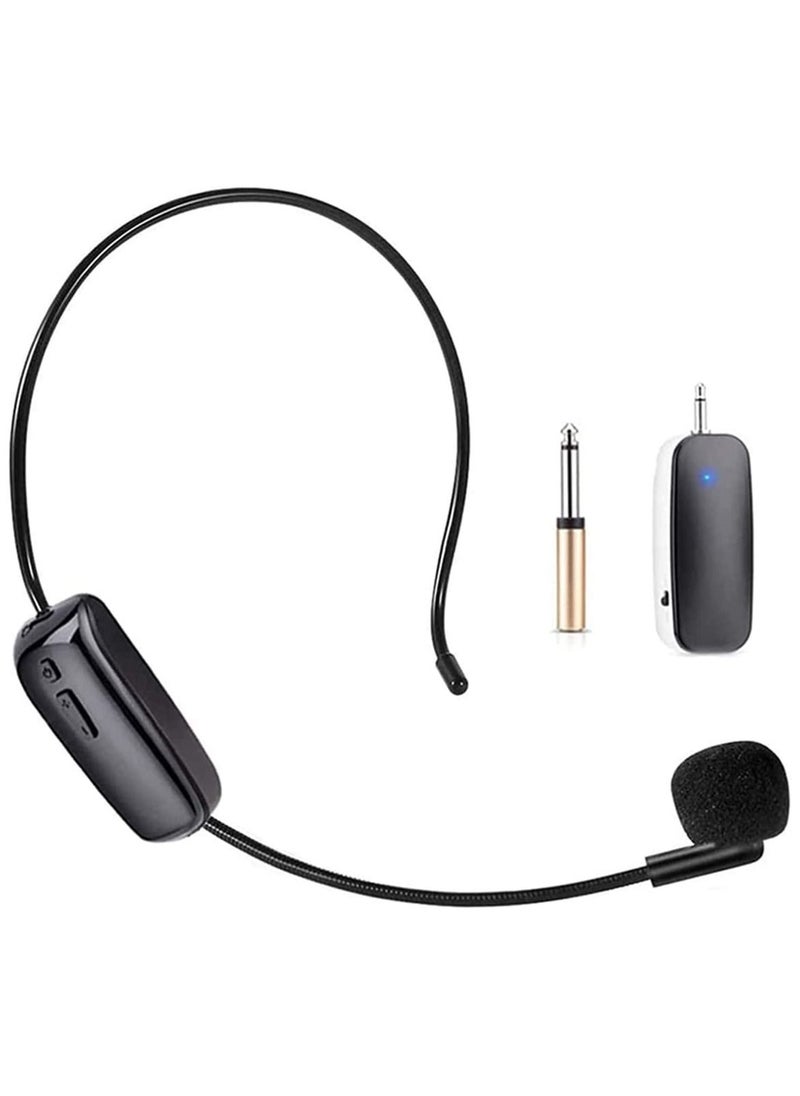 FEND Wireless Microphone Headset, UHF Wireless Mic Headset and Handheld 2 in 1, 165 ft Range for Voice Amplifier, Stage Speakers ,Teacher, Fitness Instructor  - Image 1