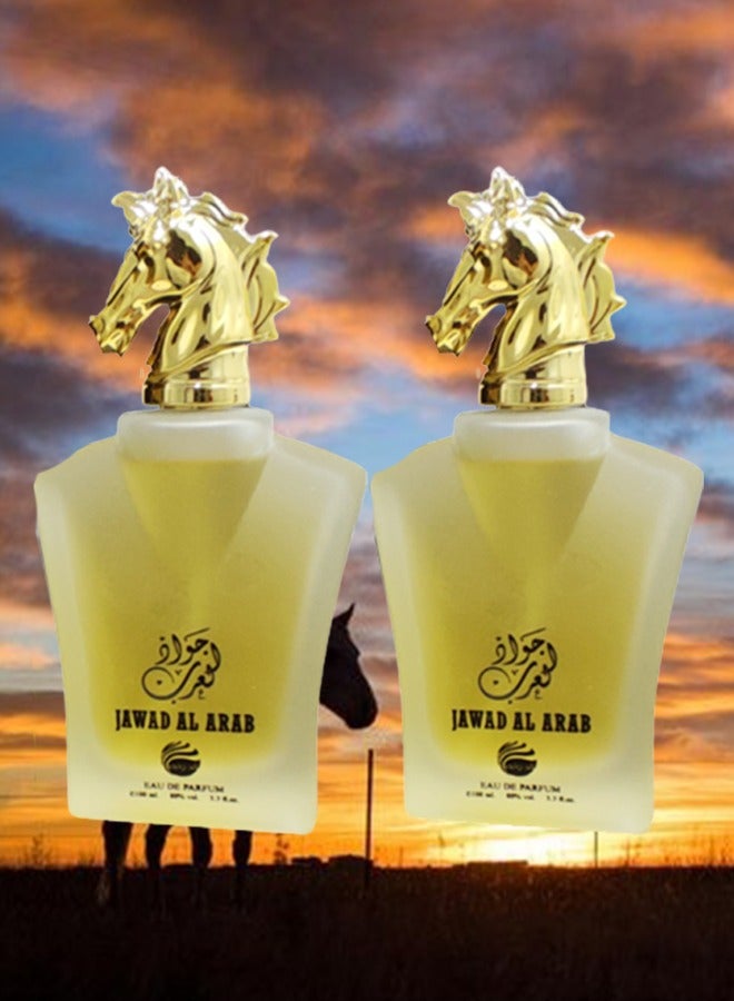 JAWAD 2 Pieces Jawad Al Arab Perfume 100ml EDP - Image 1