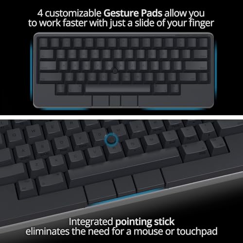 HHKB - لوحة مفاتيح هاكينغ السعيدة استوديو (لاسلكية، بلوتوث، سلكية، USB، صامتة، ماك، ويندوز، فحم، مطبوعة) - Image 4