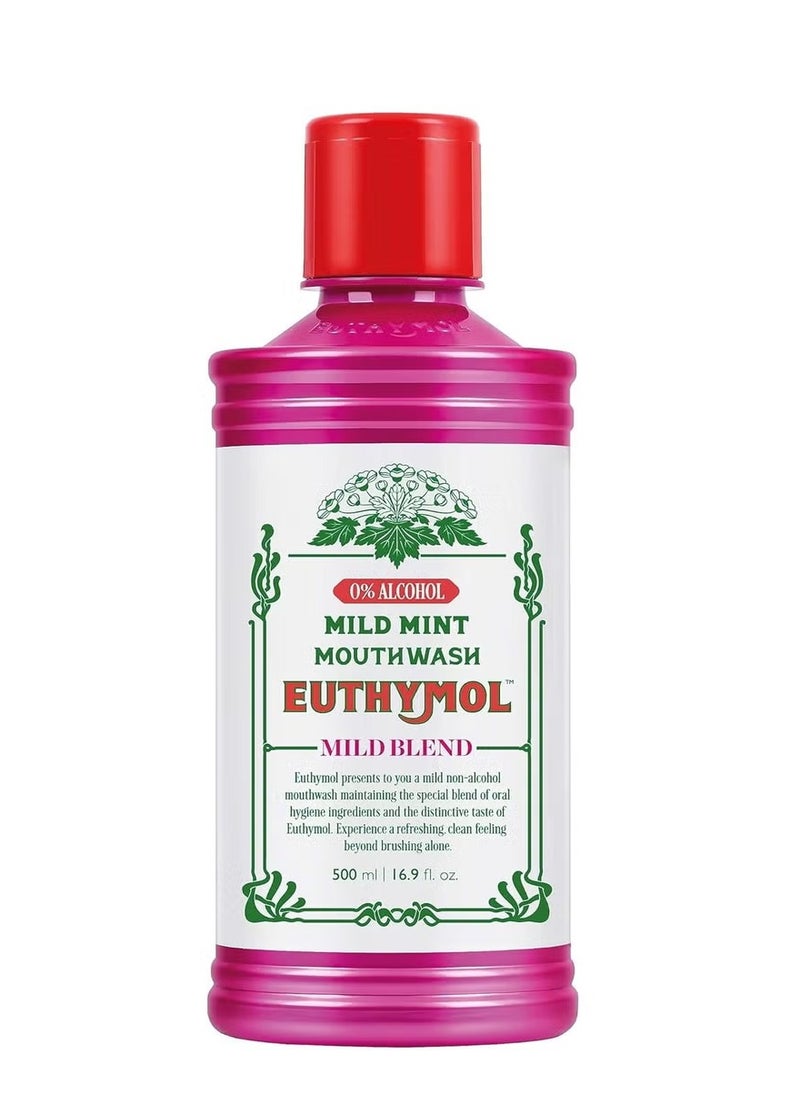 Euthymol Euthymol Mouthwash Mild Mint 500ml  - Image 1