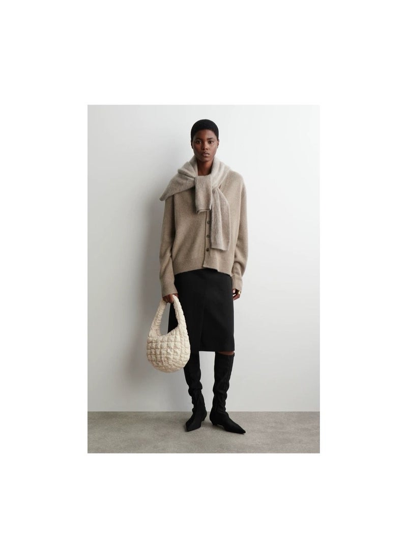 كوش حقيبة سحابة متوسطة الحجم للكتف - Image 5