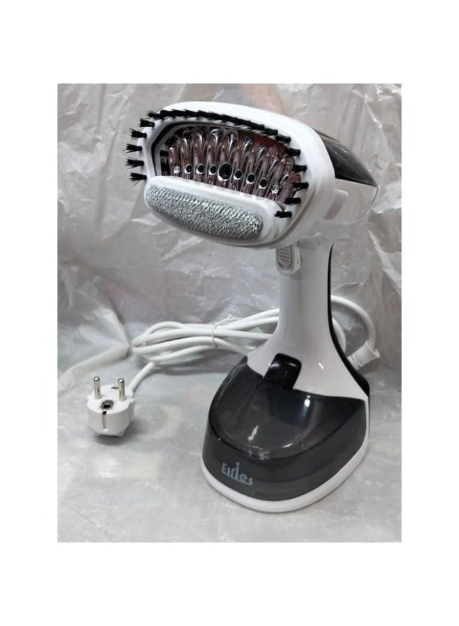 1500W Handheld Steam Iron for Clothes and Curtains. High steam power for fast wrinkle removal. Continuous steam for better, uninterrupted results. Safe on most fabrics. - White - Image 4