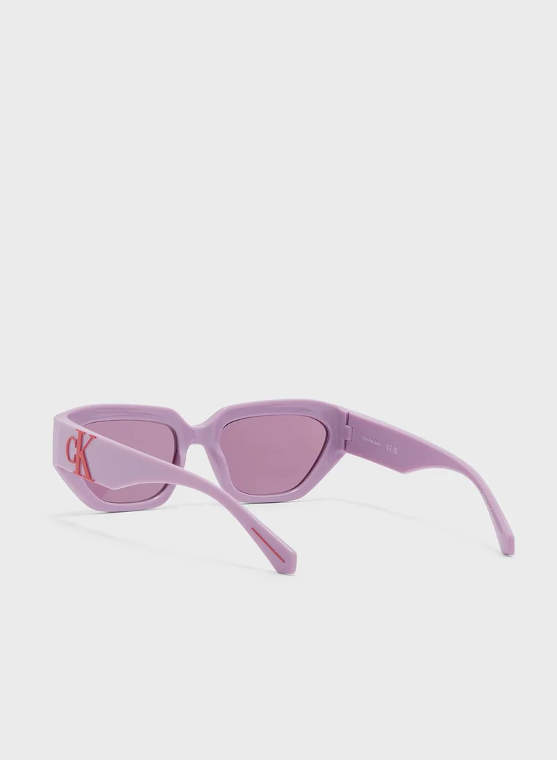 Calvin Klein Jeans Rectangle Sunglasses