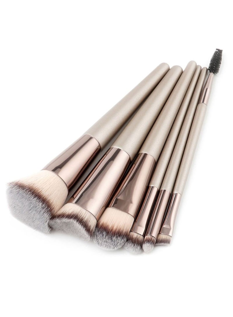 NIBEMINENT 6-Piece Make-Up Brush Set Multicolour - Image 1
