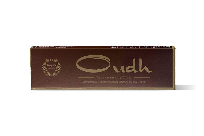 Koya's Oudh Premium Incense Sticks, Pack of 20 Sticks, 23 cm Long, Hand Crafted - Image 1