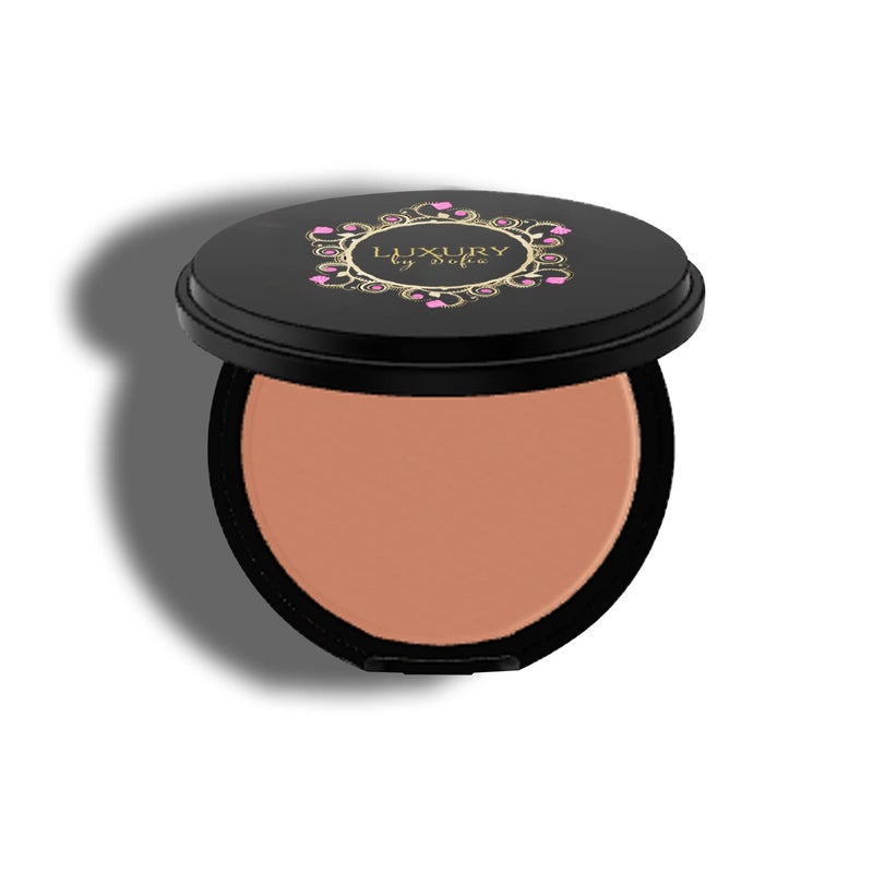 Luxury By Sofia Premium Pressed Bronzer [6 Available Shades] | Natural &Organic Skin Enhancing Ingredients | Hypoallergenic, Highly Pigmented Formula For A Youthful, Sun-Kissed Look (Cocoa Beach) - Image 1