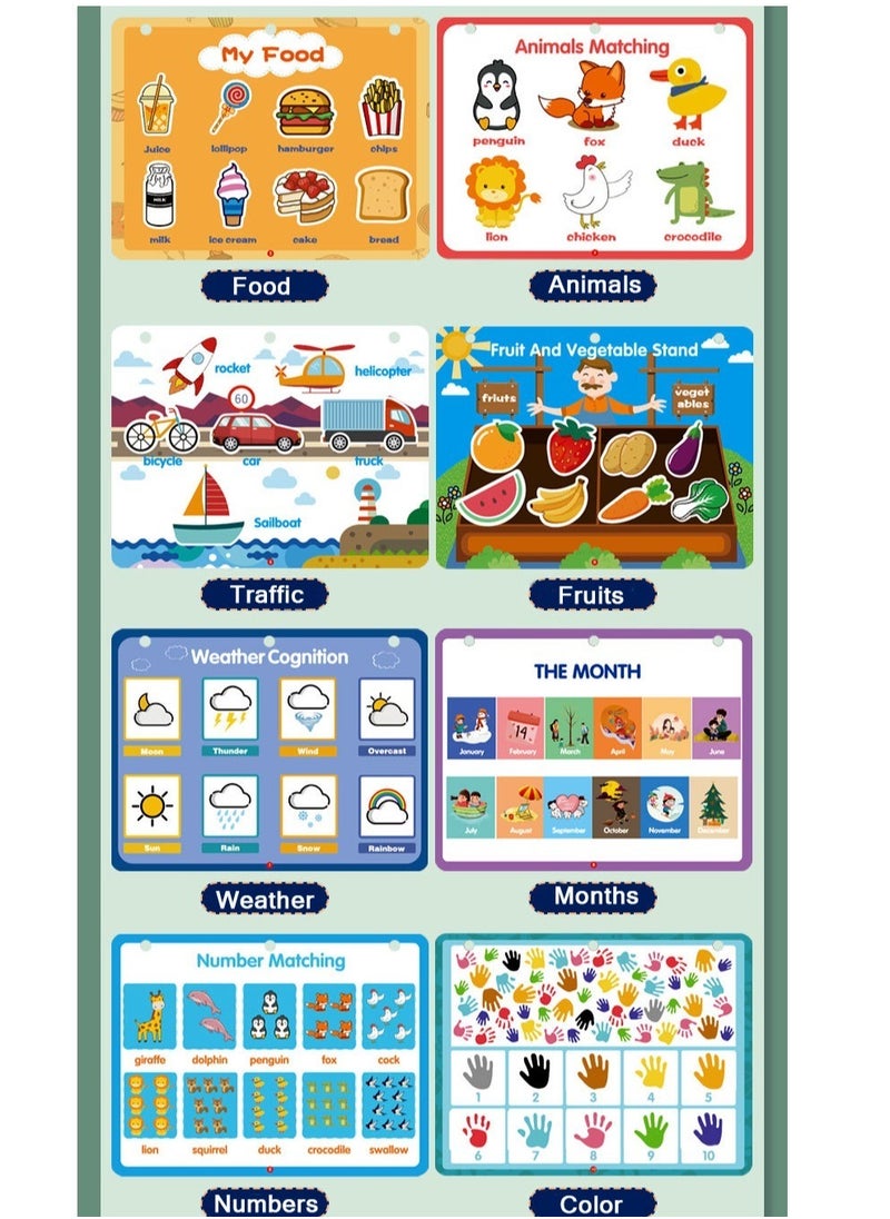 Arabest - Montessori Busy Book for Kids Preschool Learning Activities Latest 16 Themed - Workbooks Activity Binders Travel Toys for Toddlers Ages 3+ - Image 1