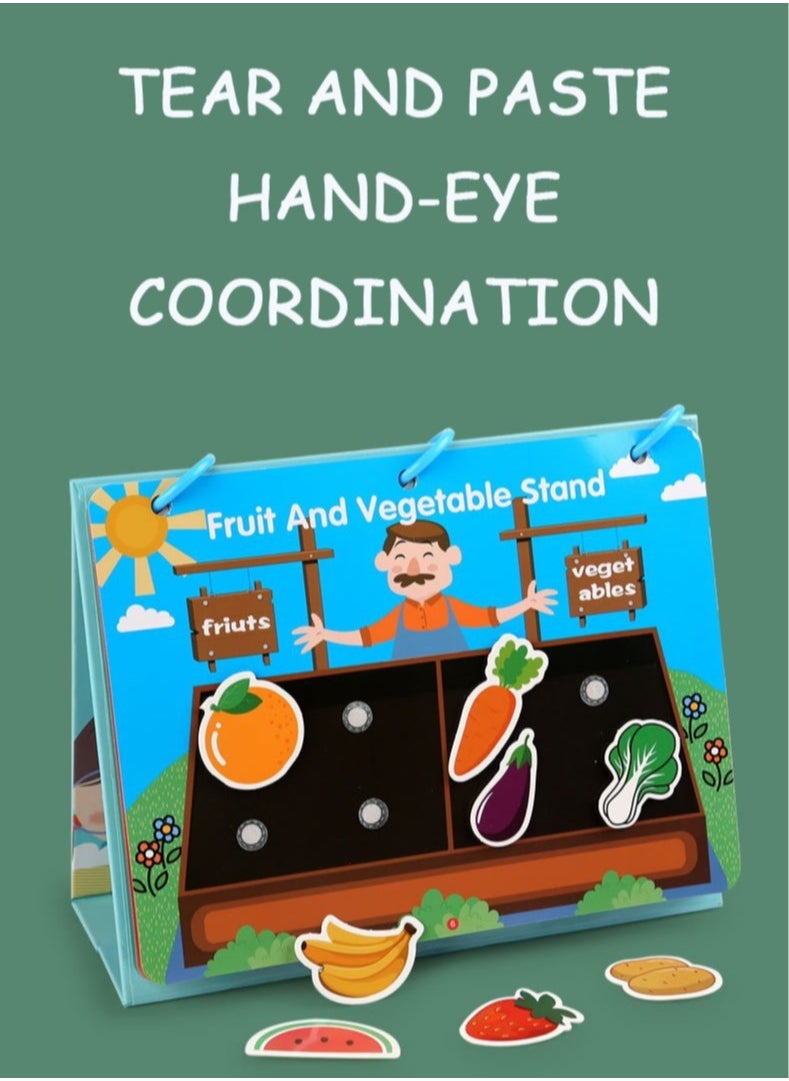 Arabest - Montessori Busy Book for Kids Preschool Learning Activities Latest 16 Themed - Workbooks Activity Binders Travel Toys for Toddlers Ages 3+ - Image 1