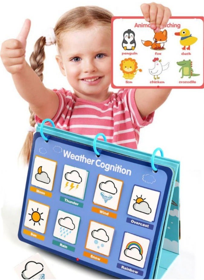 Arabest - Montessori Busy Book for Kids Preschool Learning Activities Latest 16 Themed - Workbooks Activity Binders Travel Toys for Toddlers Ages 3+ - Image 1
