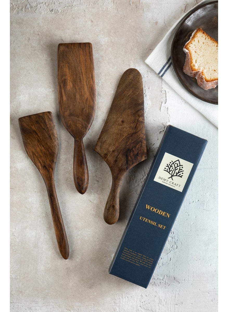 Walnut Wood 3 Piece Spatula Set 30 Cm. - pzsku/Z9E828FC6A8646D1B5A49Z/45/_/1730837841/fb3094c0-e70b-4cf0-b0b6-b0e31d95b11d