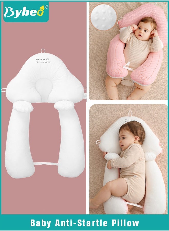 Bybeo Baby Newborn Nursing Sleeping Pillow Anti-Startle Toddler Boys and Girls Comfortable Lightweight Shaping Pillows for Kids Infants Superhigh Quality  - Image 1